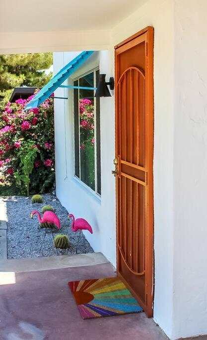 Villa Newly Remodeled Midcentury Pink Flamingo Casa Phoenix Exterior foto